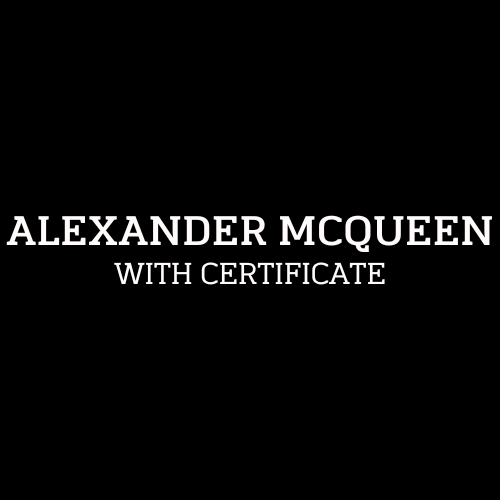 Alexander McQueen Authentication Service with Certificate