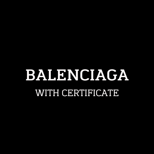 Balenciaga Authentication Service with Certificate