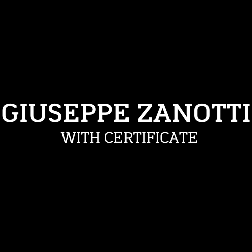 Giuseppe Zanotti Authentication Service with Certificate