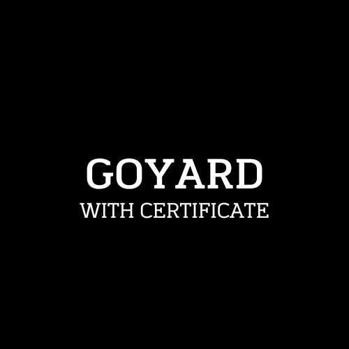 Goyard Authentication service with certificate