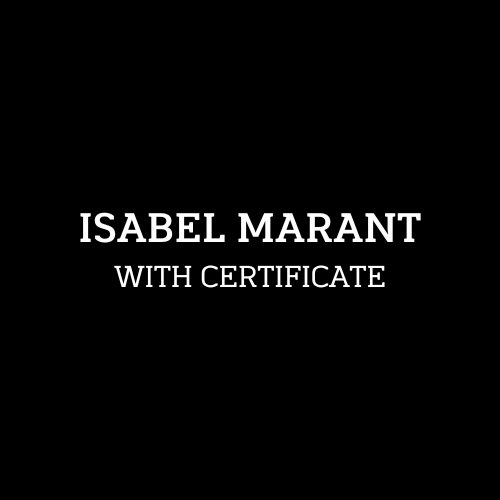 Isabel Marant Authentication Service with Certificate