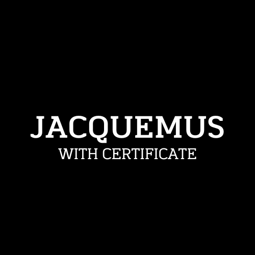 Jacquemus Authentication service with certificate