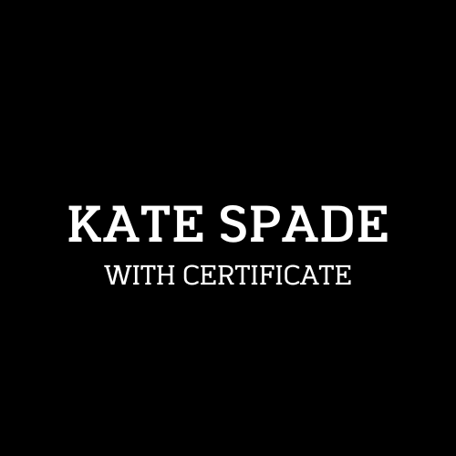 Kate Spade Authentication Service with Certificate