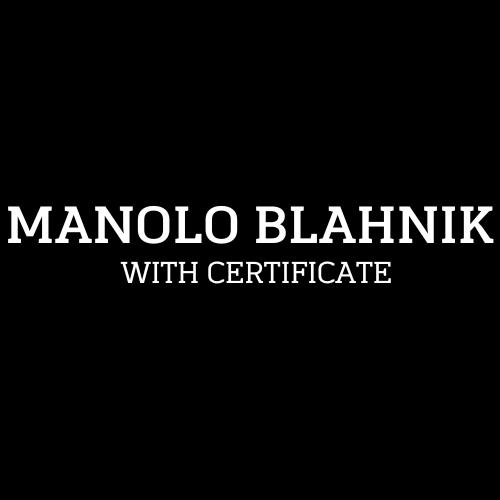 Manolo Blahnik Authentication Service with certificate