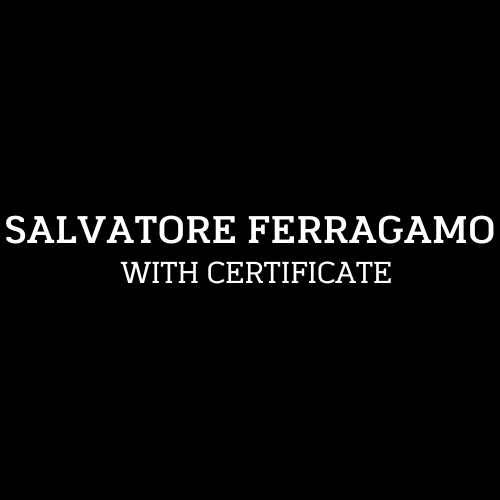 Salvatore Ferragamo Authentication Service with Certificate