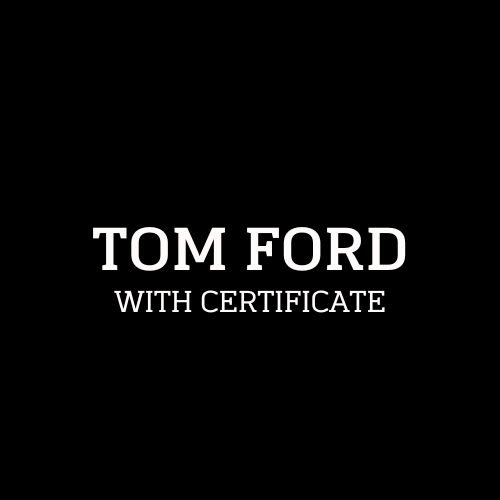 Tom Ford Authentication service with certificate