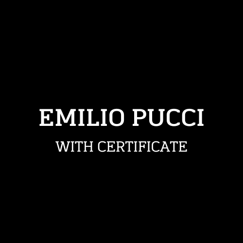 Emilio Pucci Authentication Service with Certificate